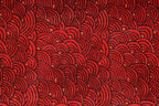 Machli Napkins (Set of 4) | Vermillion + Ochre