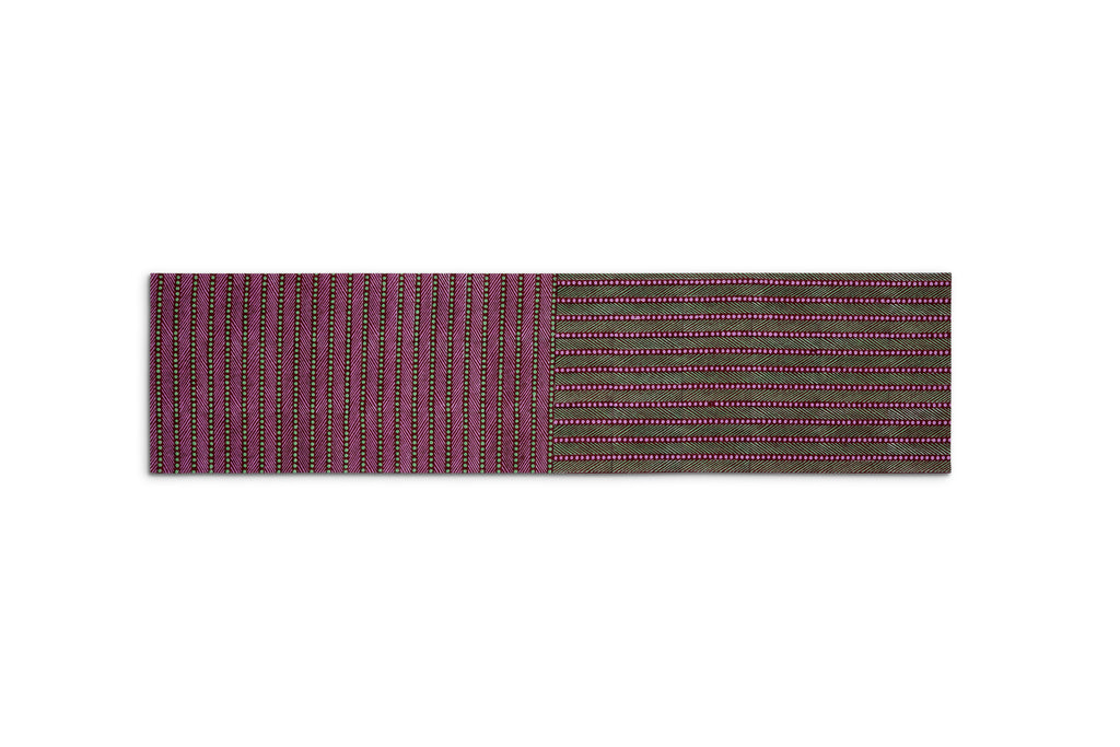 Mor Split Table Runner | Orchid + Celadon