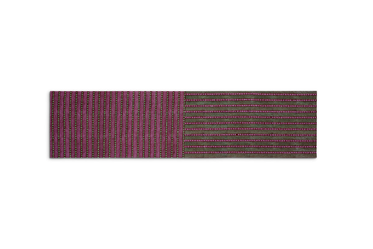 Mor Split Table Runner | Orchid + Celadon