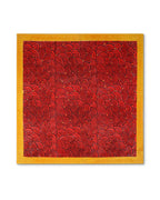 Machli Napkins (Set of 4) | Vermillion + Ochre