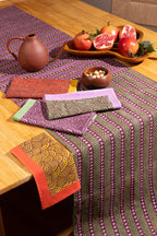 Mor Split Table Runner | Orchid + Celadon